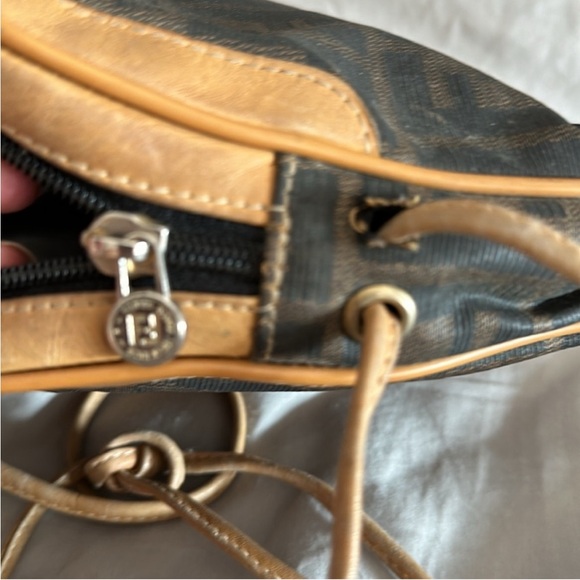 Vintage Fendi Shoulder Bag Zucca - Picture 7 of 15